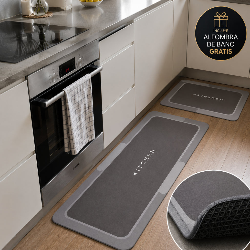 Alfombra Antideslizante para Cocina 120 x 40cm